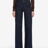 FRAME - Le Slim Palazzo Modernist Pocket -- Rinse
