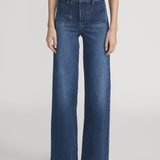 FRAME - Le Slim Palazzo Modernist Pocket -- Savior