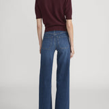 FRAME - The Chain Pointelle Sweater -- Cabernet