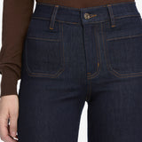 FRAME - Le Slim Palazzo Long Modernist Pocket -- Rinse