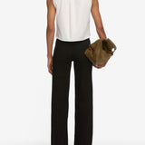FRAME - Le Slim Palazzo Long -- Black