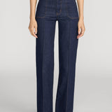 FRAME - Le Slim Palazzo Pintuck Pocket