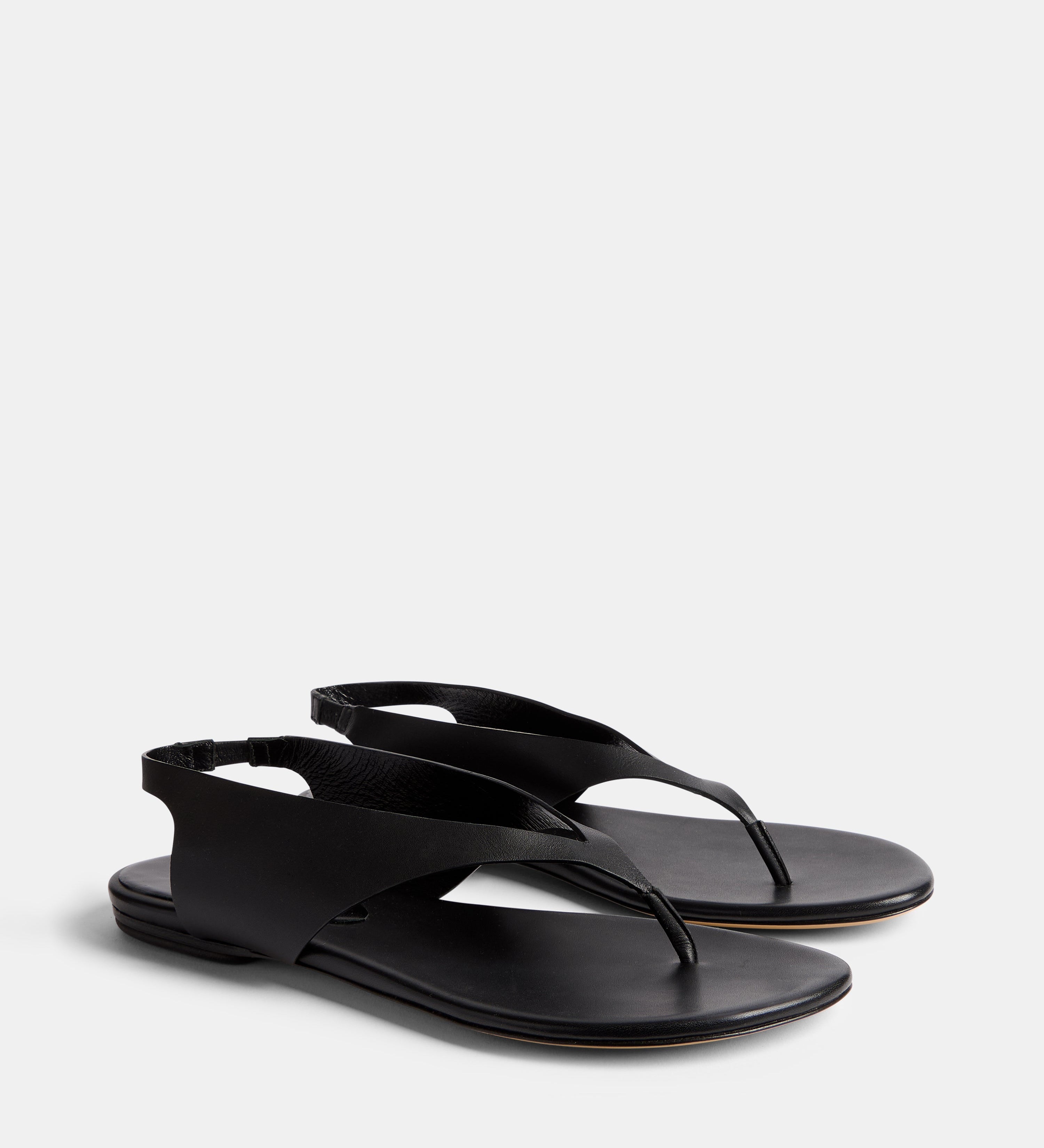 Le Monde Beryl - Langley Thong / Black Leather