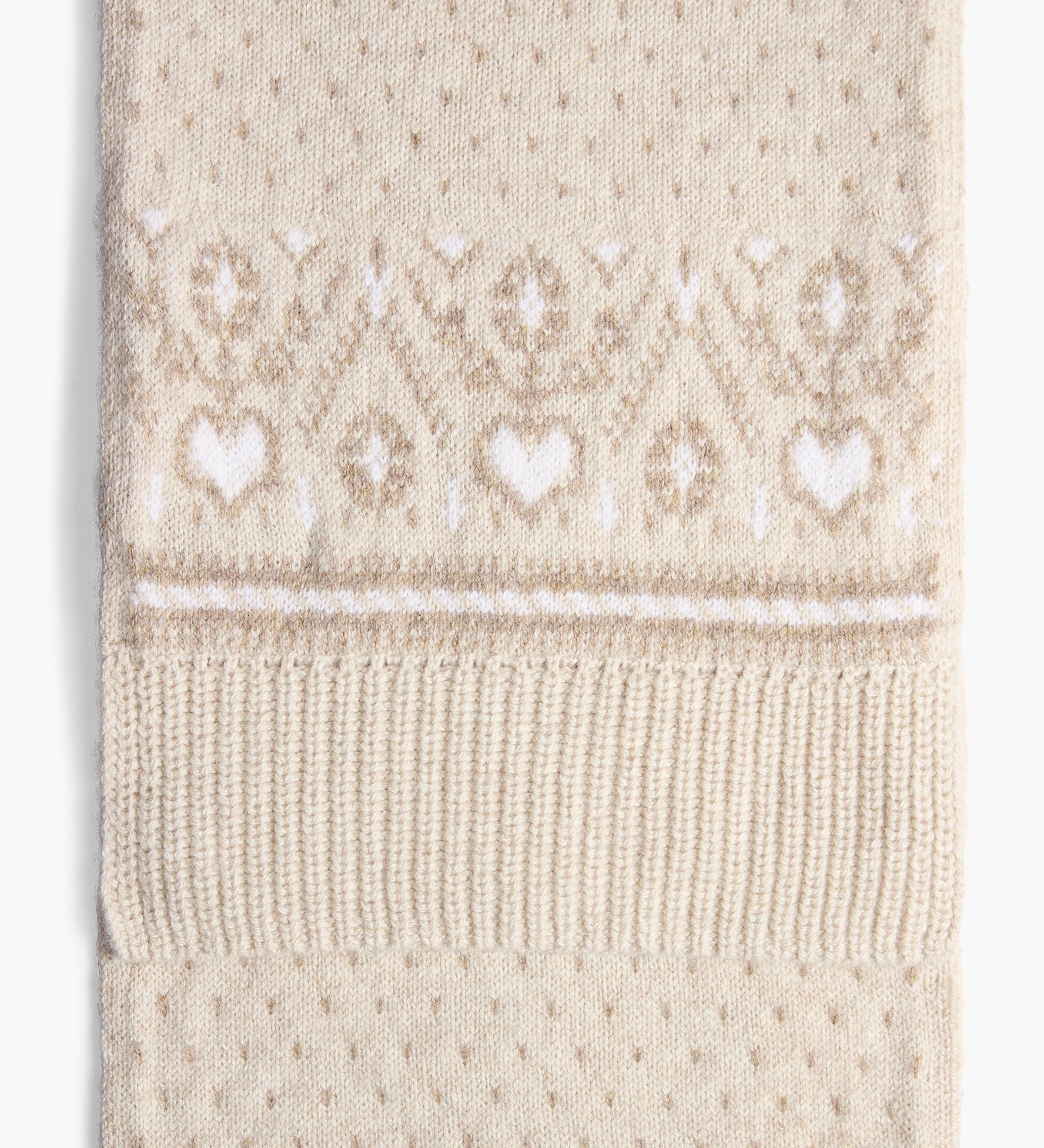 Khaite - Lucrene Scarf in Ecru Multi