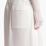 Khaite - Lucian Skirt in White
