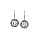 Dorsey - LUCIEN WHITE SAPPHIRE LEVERBACK, SILVER
