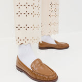 Loeffler Randall - Lucille Safari Leather Loafer