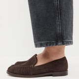 Loeffler Randall - Lucille Brown Suede Loafer
