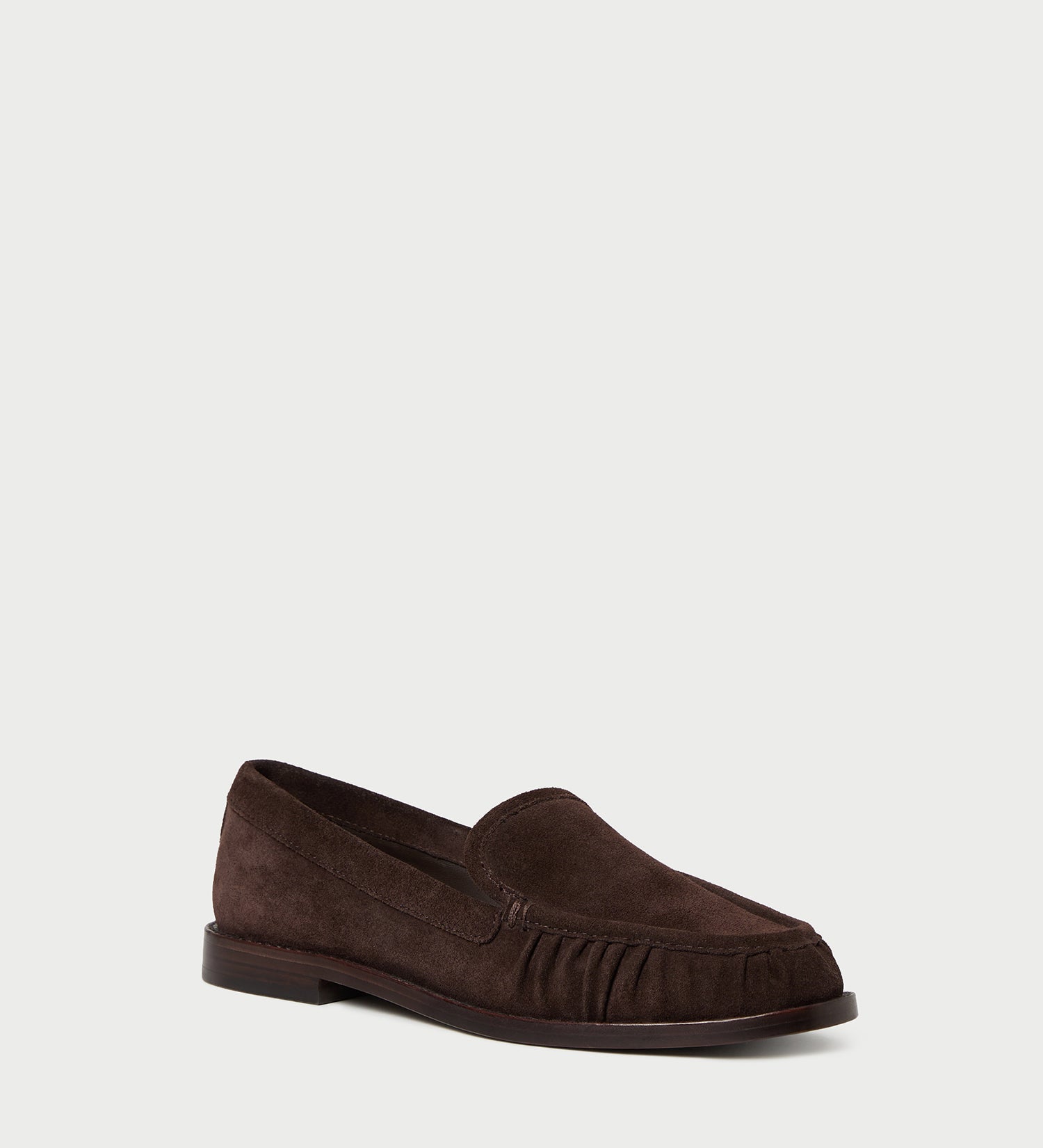 Loeffler Randall - Lucille Brown Suede Loafer