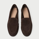 Loeffler Randall - Lucille Brown Suede Loafer