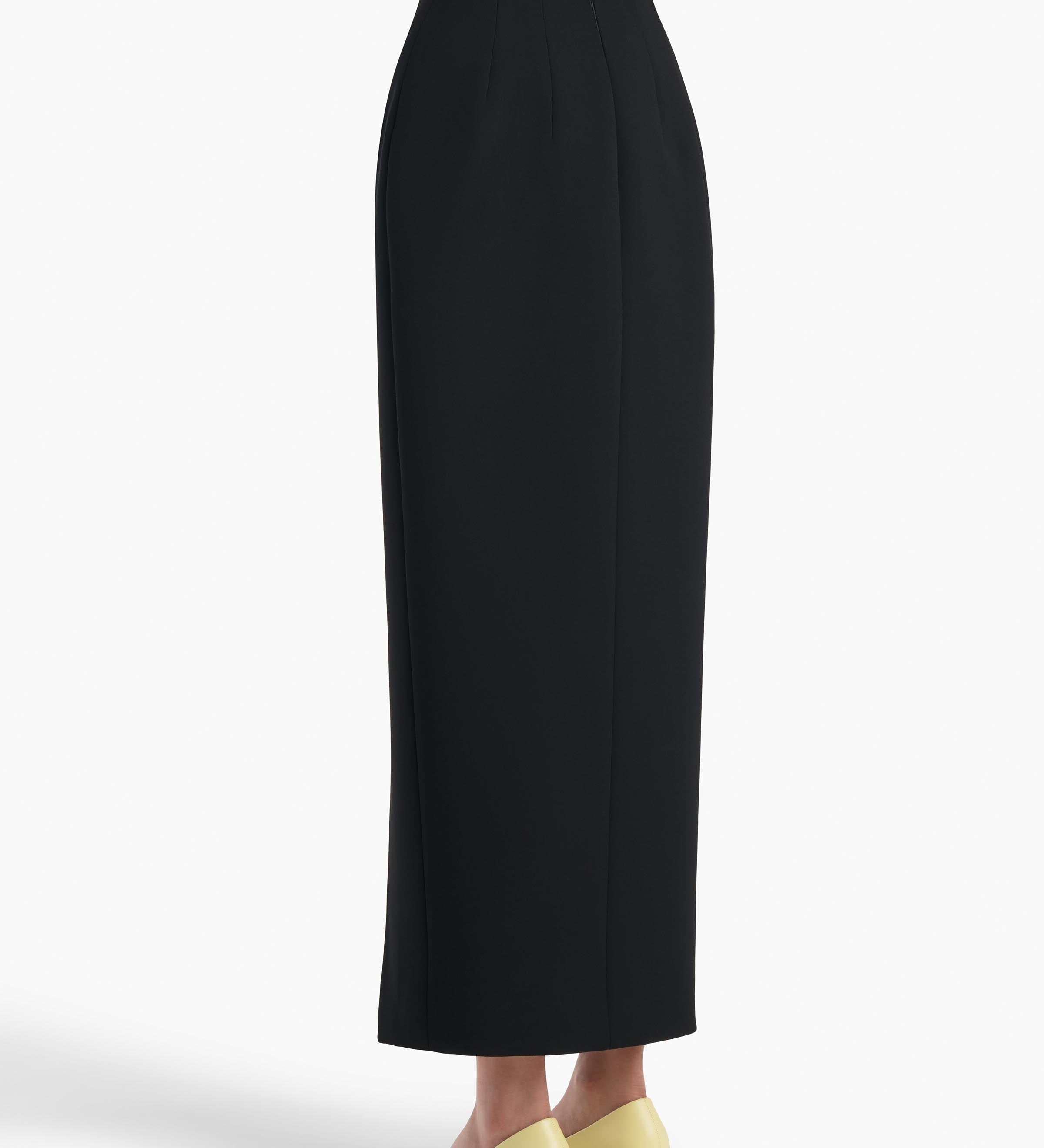 Khaite - Luiza Skirt in Black