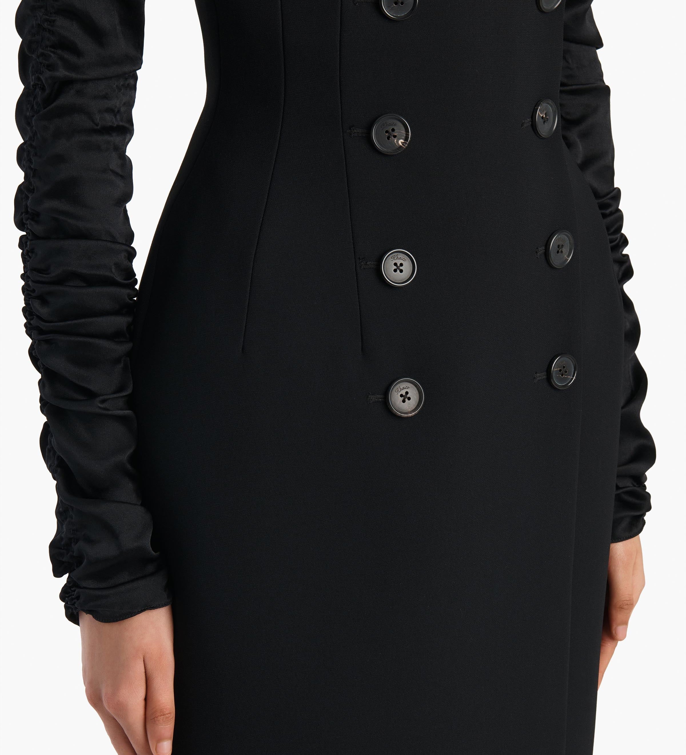 Khaite - Luiza Skirt in Black