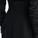 Khaite - Luiza Skirt in Black