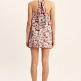 Posse - LUNA HALTER MINI DRESS - LILY GARDEN