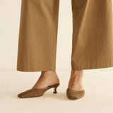 DÔEN - LUMA HEEL -- TOBACCO SUEDE