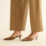 DÔEN - LUMA HEEL -- TOBACCO SUEDE