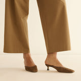 DÔEN - LUMA HEEL -- TOBACCO SUEDE