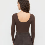 Loeffler Randall - Lumi Long-Sleeve Bodysuit
