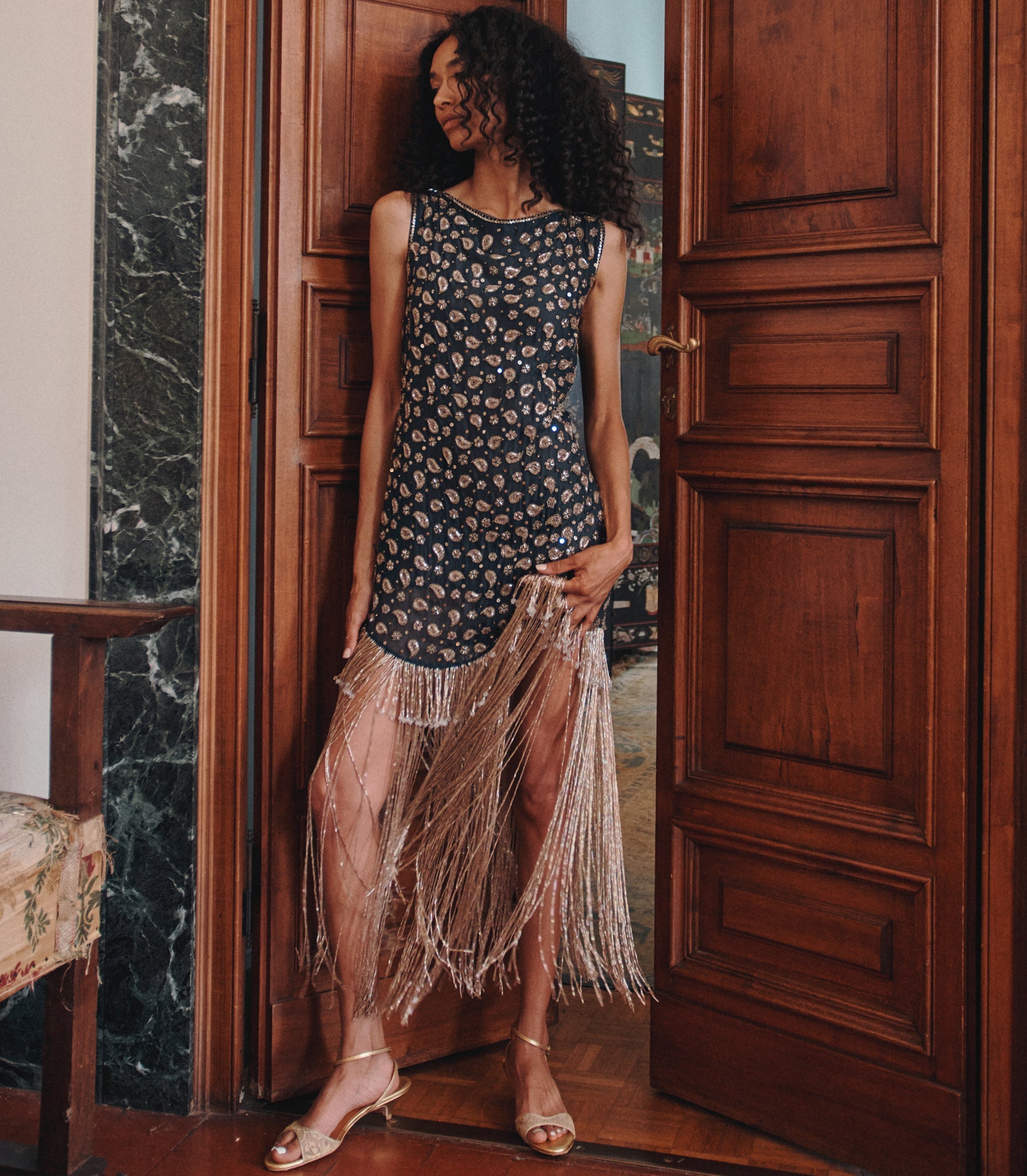 DOEN - LUMINAIRE DRESS - - COURS LA REINE PAISLEY