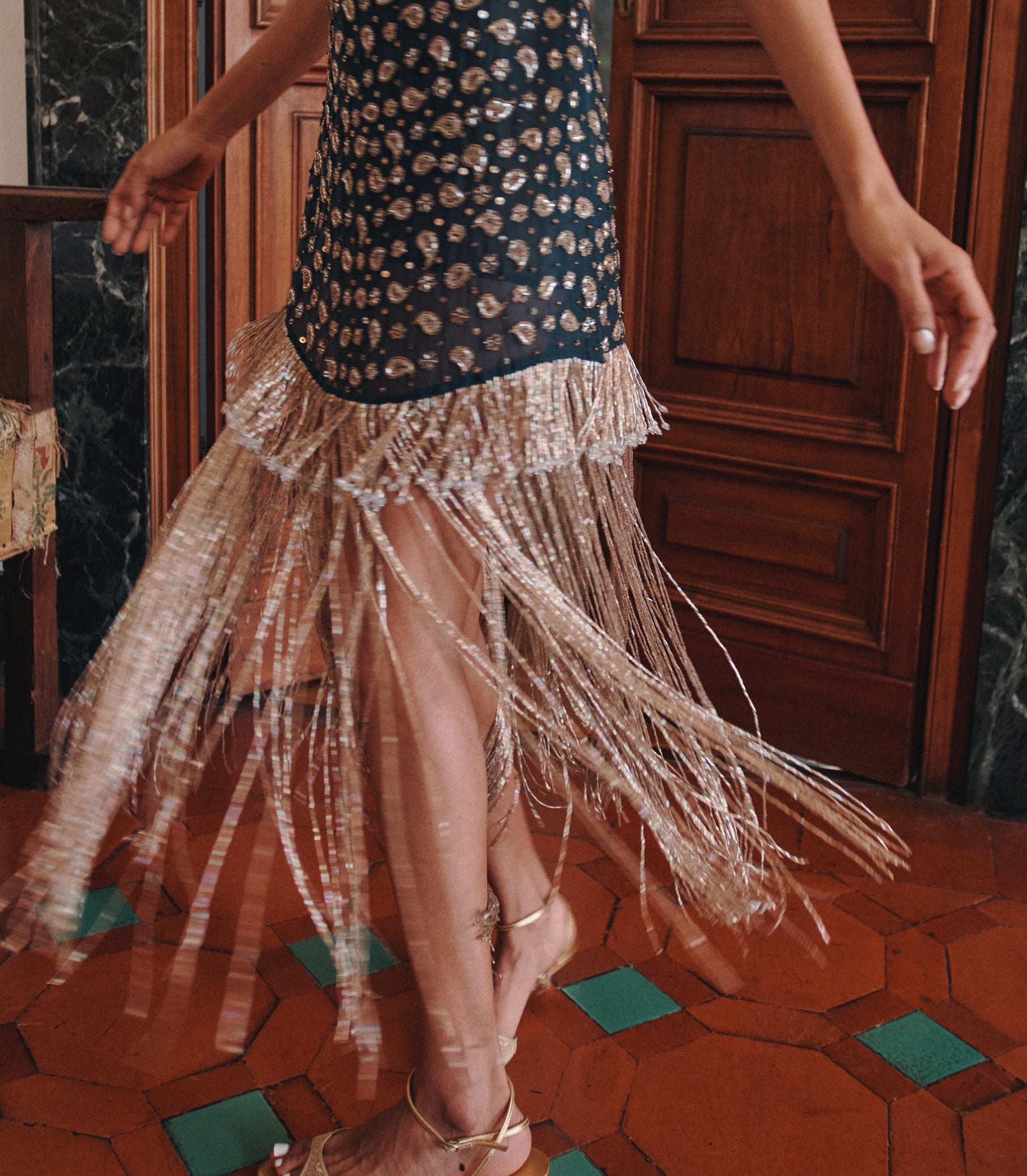 DOEN - LUMINAIRE DRESS - - COURS LA REINE PAISLEY
