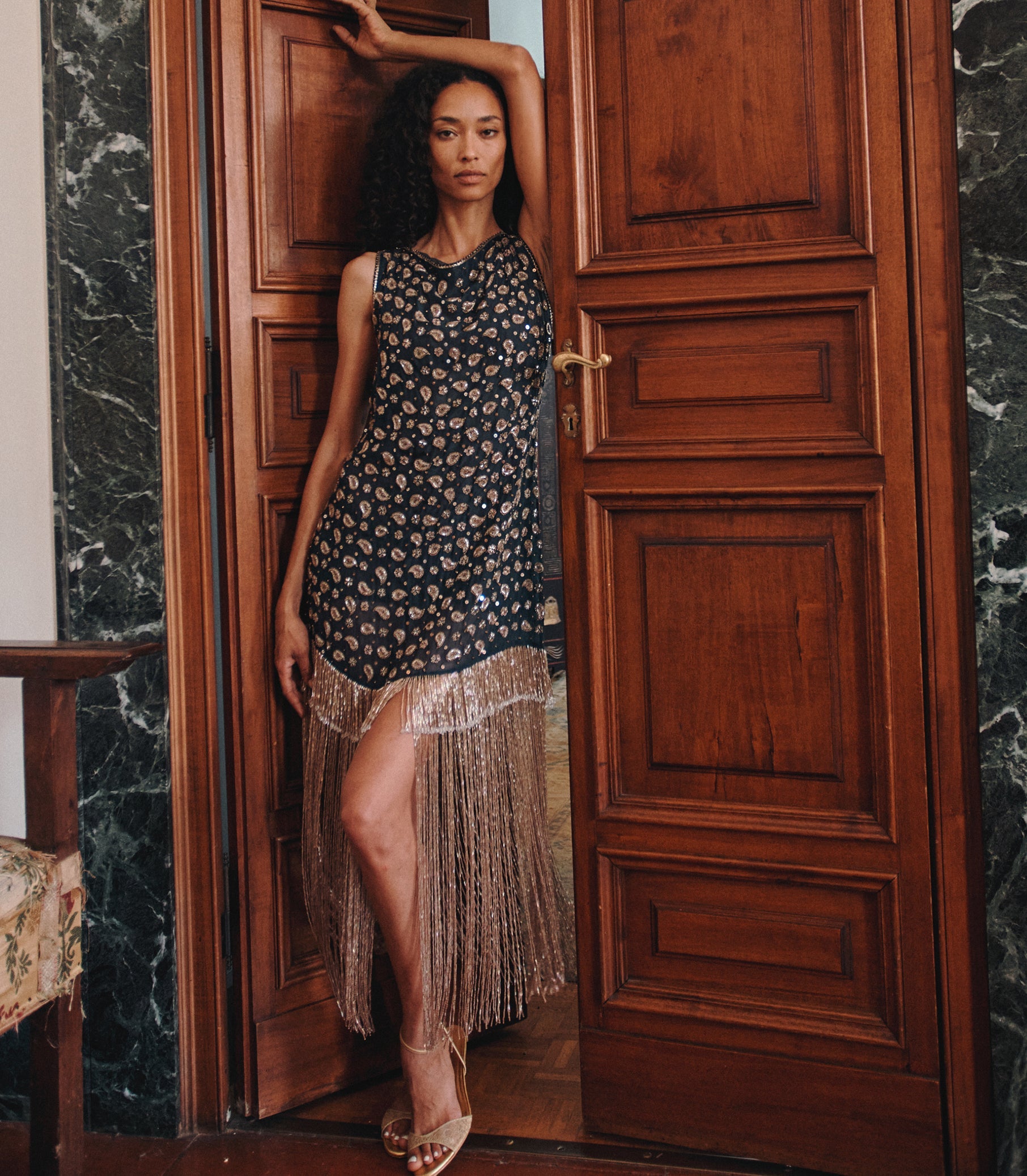 DOEN - LUMINAIRE DRESS - - COURS LA REINE PAISLEY