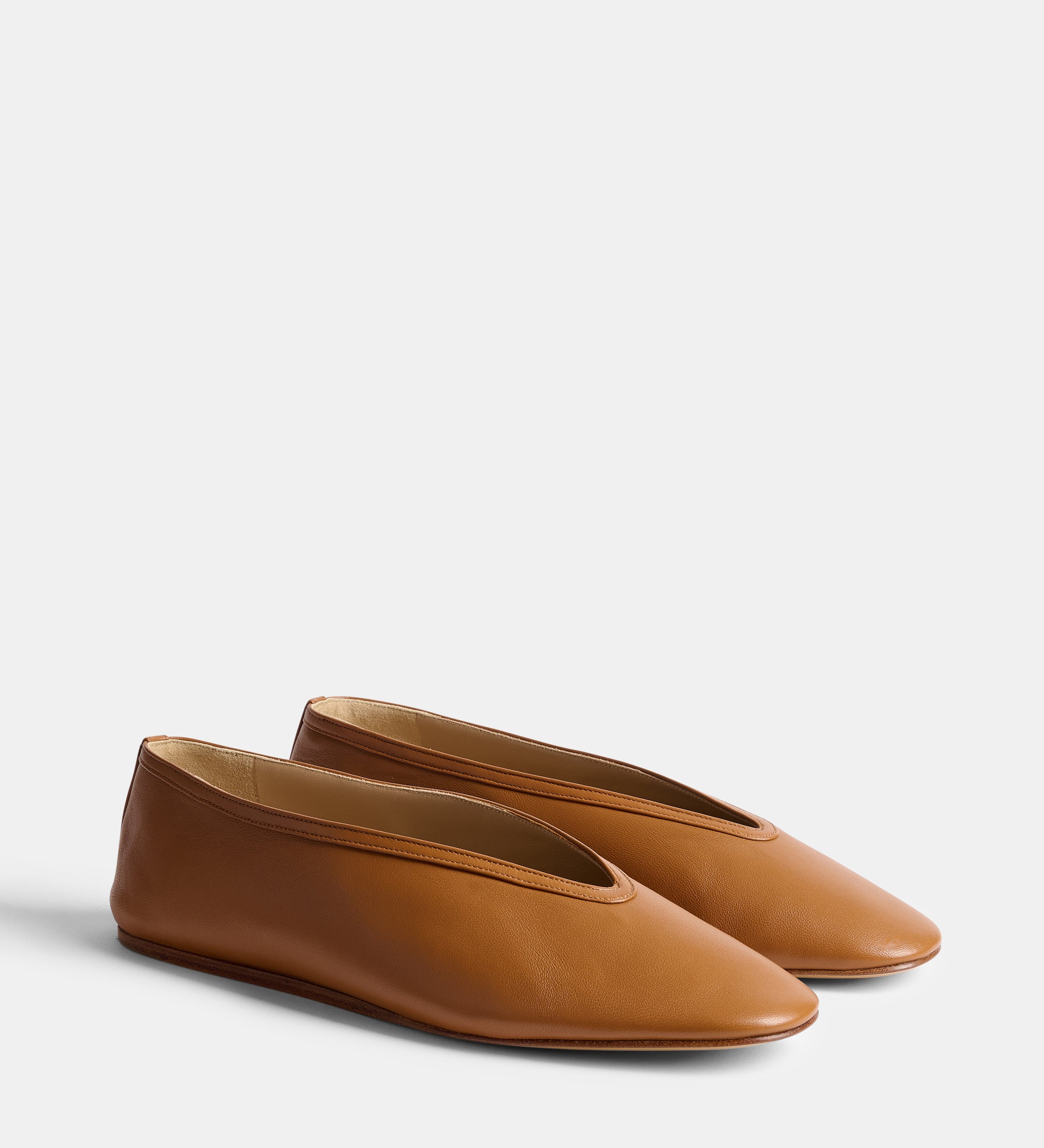 Le Monde Beryl - Luna Slipper / Camel Leather