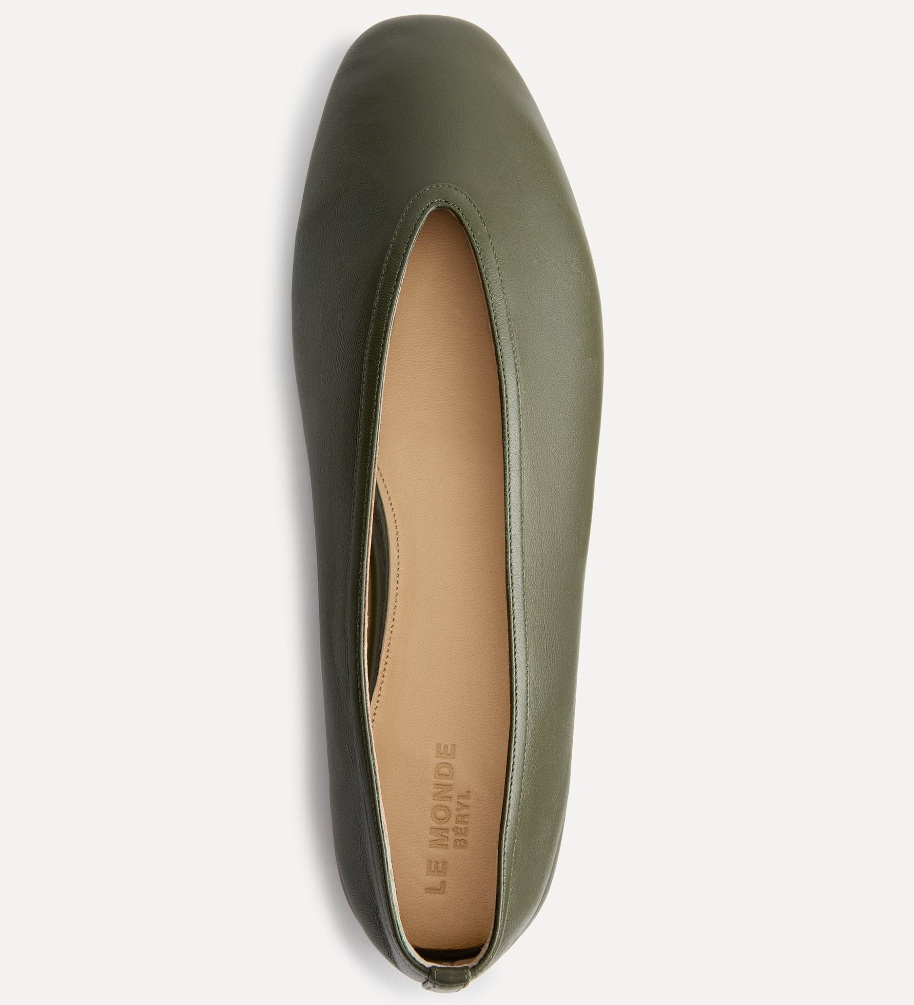 Le Monde Beryl - Luna Slipper / Military Leather