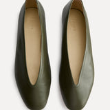 Le Monde Beryl - Luna Slipper / Military Leather