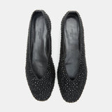 Le Monde Beryl - Luna Slipper / Black Mesh Crystal