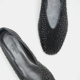 Le Monde Beryl - Luna Slipper / Black Mesh Crystal