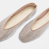 Le Monde Beryl - Luna Slipper / Fawn Mesh Crystal