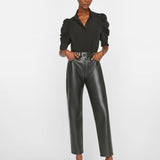 FRAME - Gillian Top -- Noir