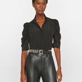 FRAME - Gillian Top -- Noir