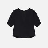 FRAME - V - neck Popover Top