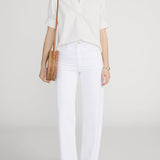 FRAME - The V - Neck Popover Top