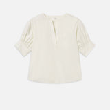 FRAME - The V - Neck Popover Top