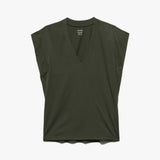 FRAME - Le Mid Rise V Neck Tee