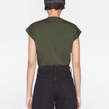 FRAME - Le Mid Rise V Neck Tee