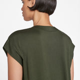 FRAME - Le Mid Rise V Neck Tee