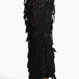 Khaite - Lyla Skirt in Black Leather