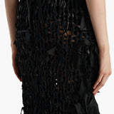 Khaite - Lyla Skirt in Black Leather