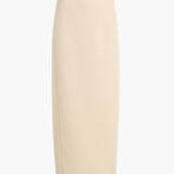 Khaite - Lyle Skirt in Ivory Glow