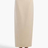 Khaite - Lyle Skirt in Ivory Glow