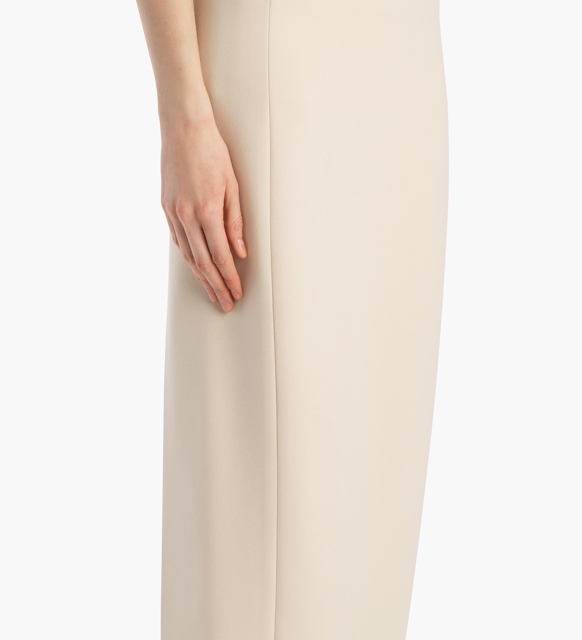 Khaite - Lyle Skirt in Ivory Glow