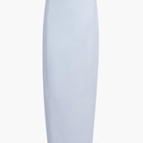 Khaite - Lyle Skirt in Sky Blue Leather