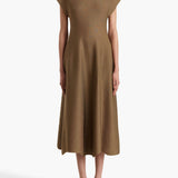 Khaite - Lyra Dress in Carob