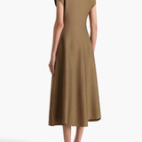 Khaite - Lyra Dress in Carob
