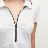 Veronica Beard - Performance Mesh Polo Dress