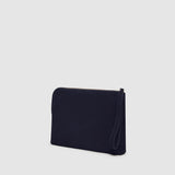 Metier - Wristlet Clutch Nubuck Navy