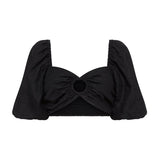 Faithfull - La Marches Top Plain Black - Final Sale